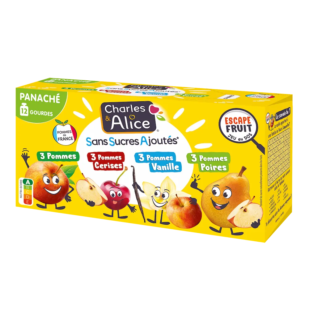 GOURDE-Charles&Alice-enfants-Panaché vert