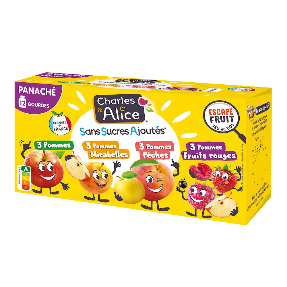 GOURDE-Charles&Alice-enfants-Panaché-violet