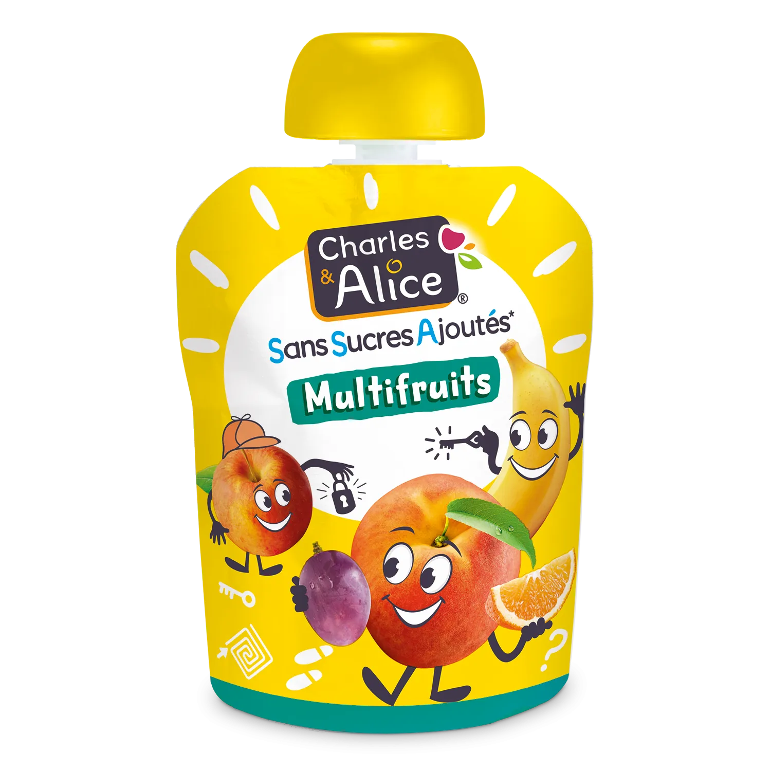 Charles et Alice - Gourdes - Multifruits