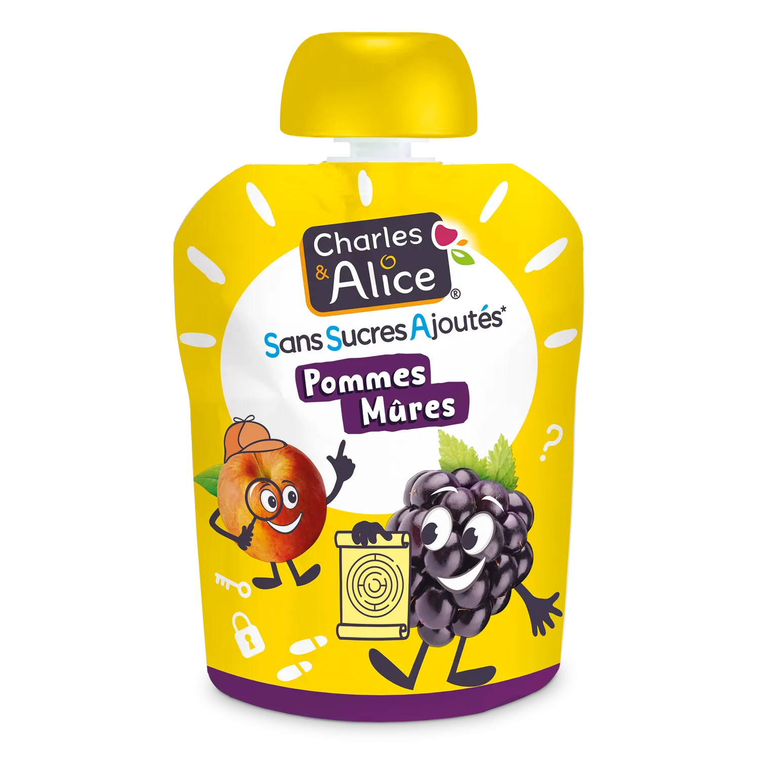 Charles et Alice - Gourdes - Pommes Mûres